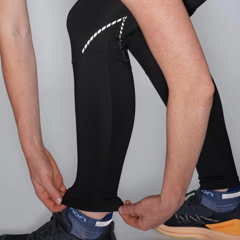 Salomon Cross Run 28'' Women's Running Tights Black | CA 65M79
